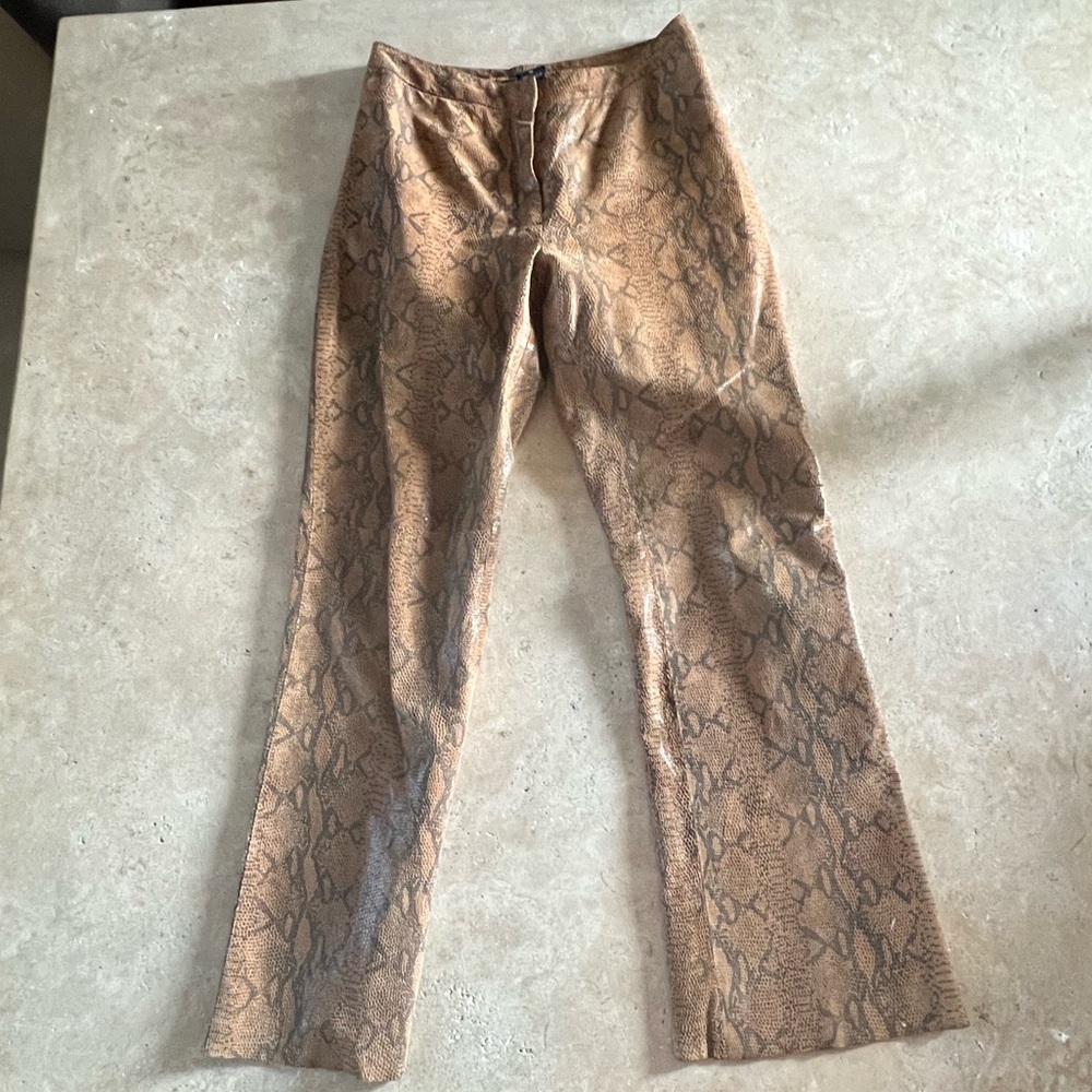 INC leather pants